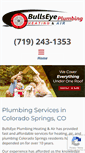 Mobile Screenshot of bullseyeplumbing.com